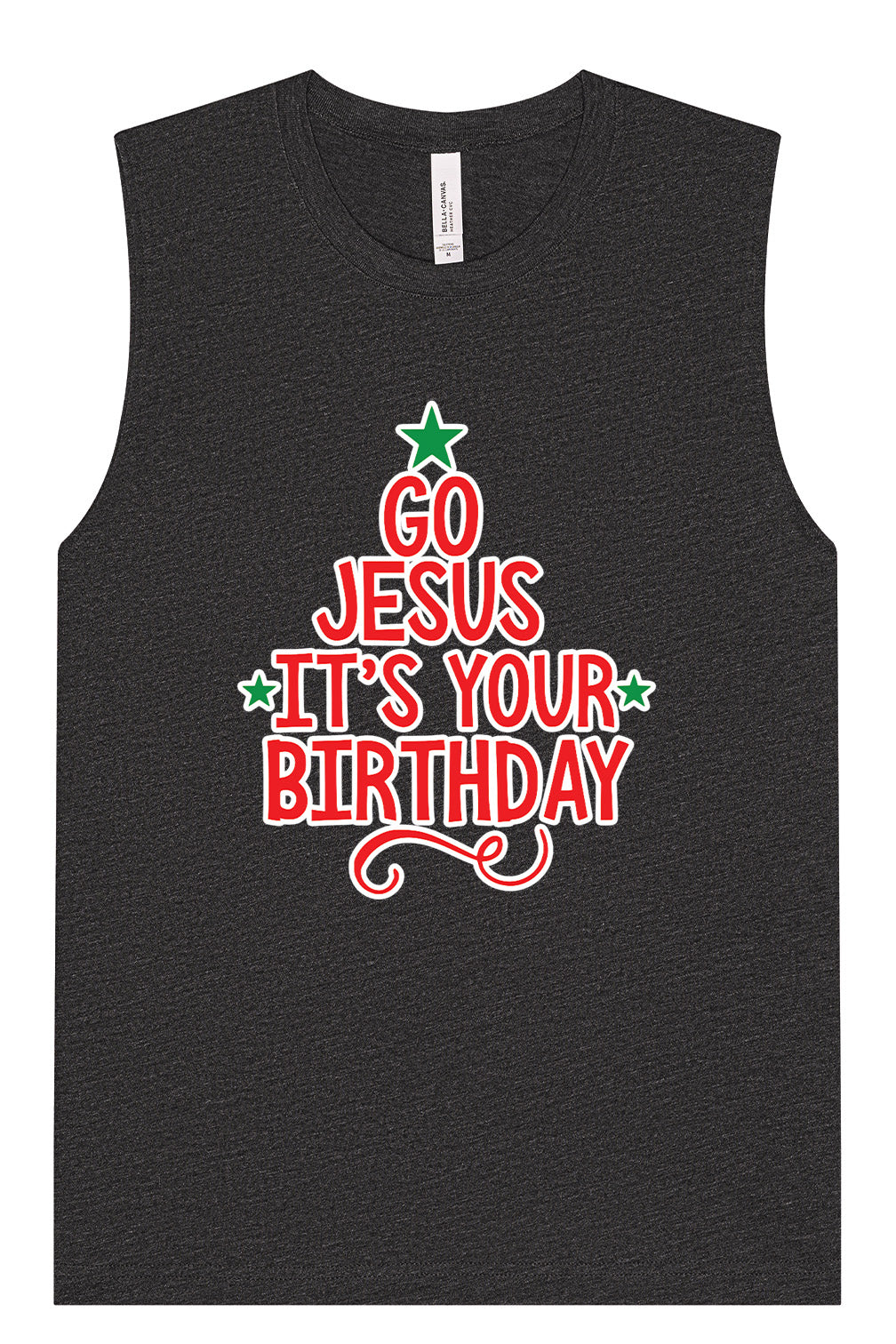 Go Jesus, It's Your Birthday Muscle Tank