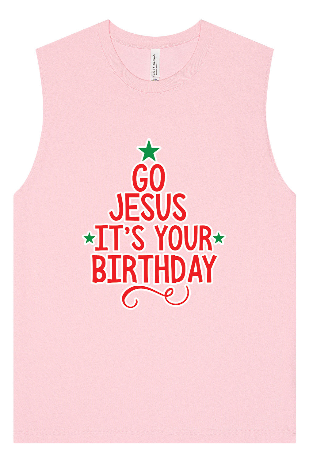 Go Jesus, It's Your Birthday Muscle Tank