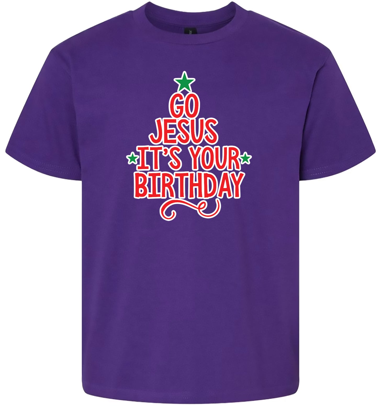 Go Jesus, It's Your Birthday Children's Gildan Soft Shirt
