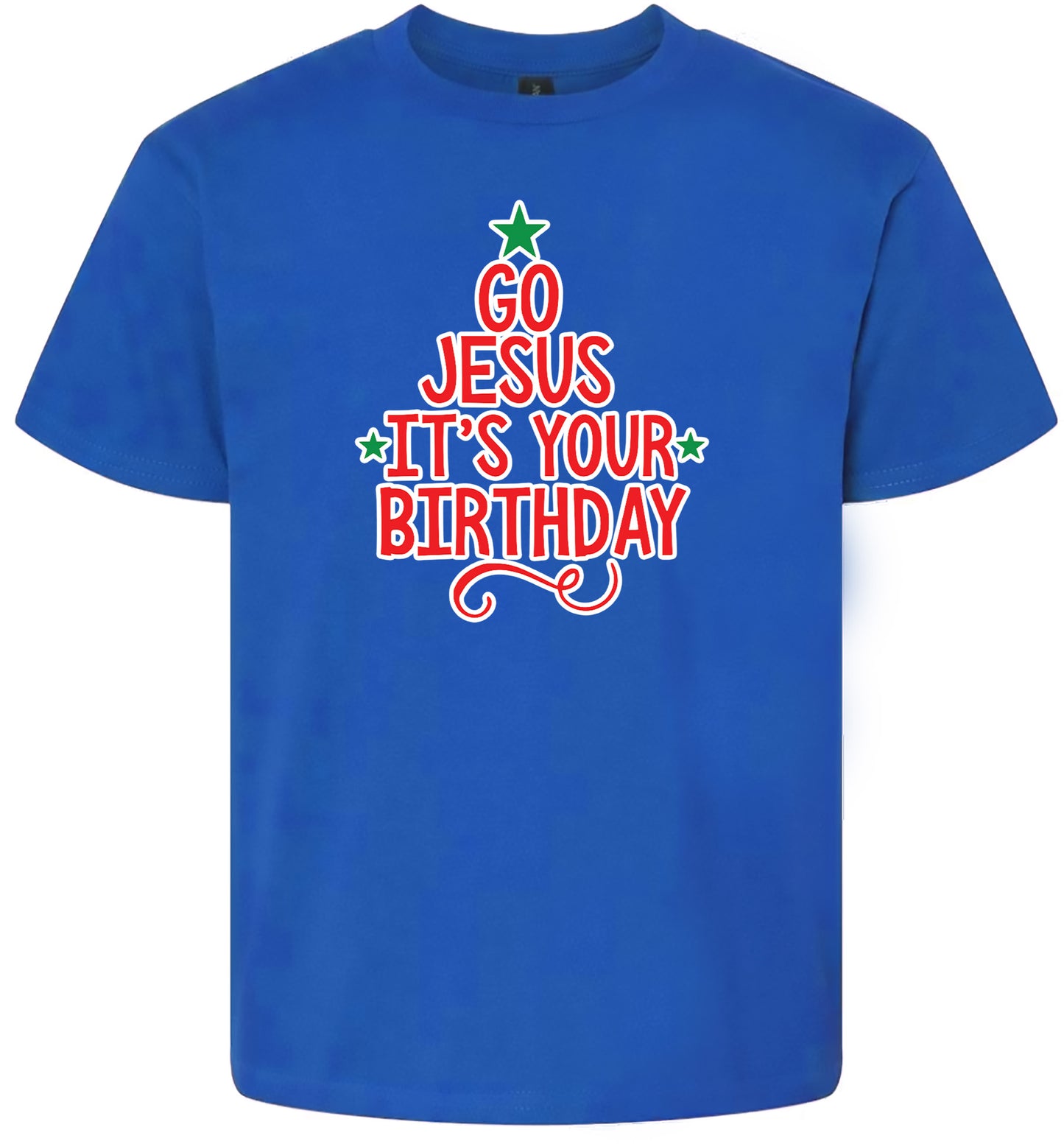 Go Jesus, It's Your Birthday Children's Gildan Soft Shirt