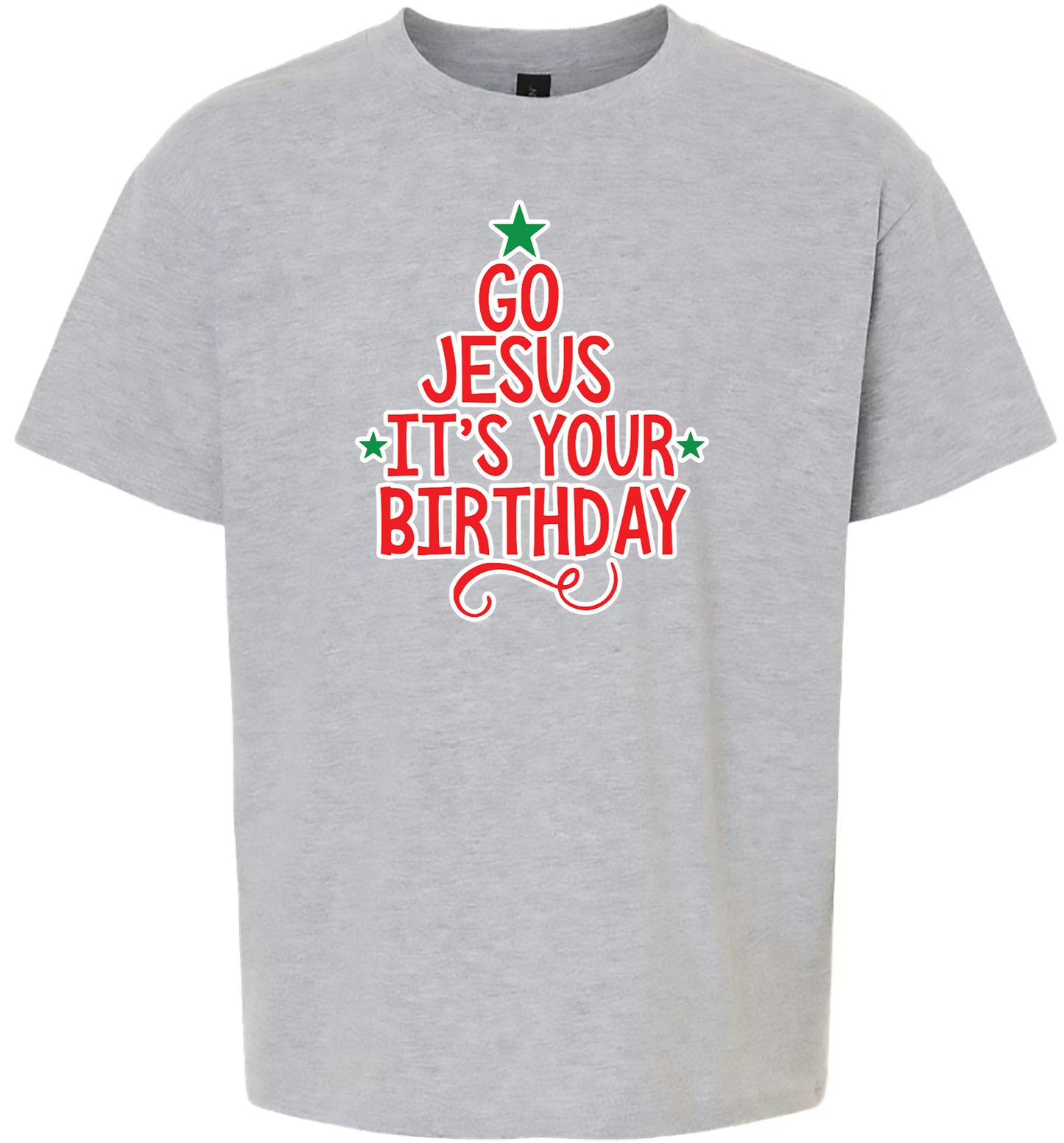 Go Jesus, It's Your Birthday Children's Gildan Soft Shirt