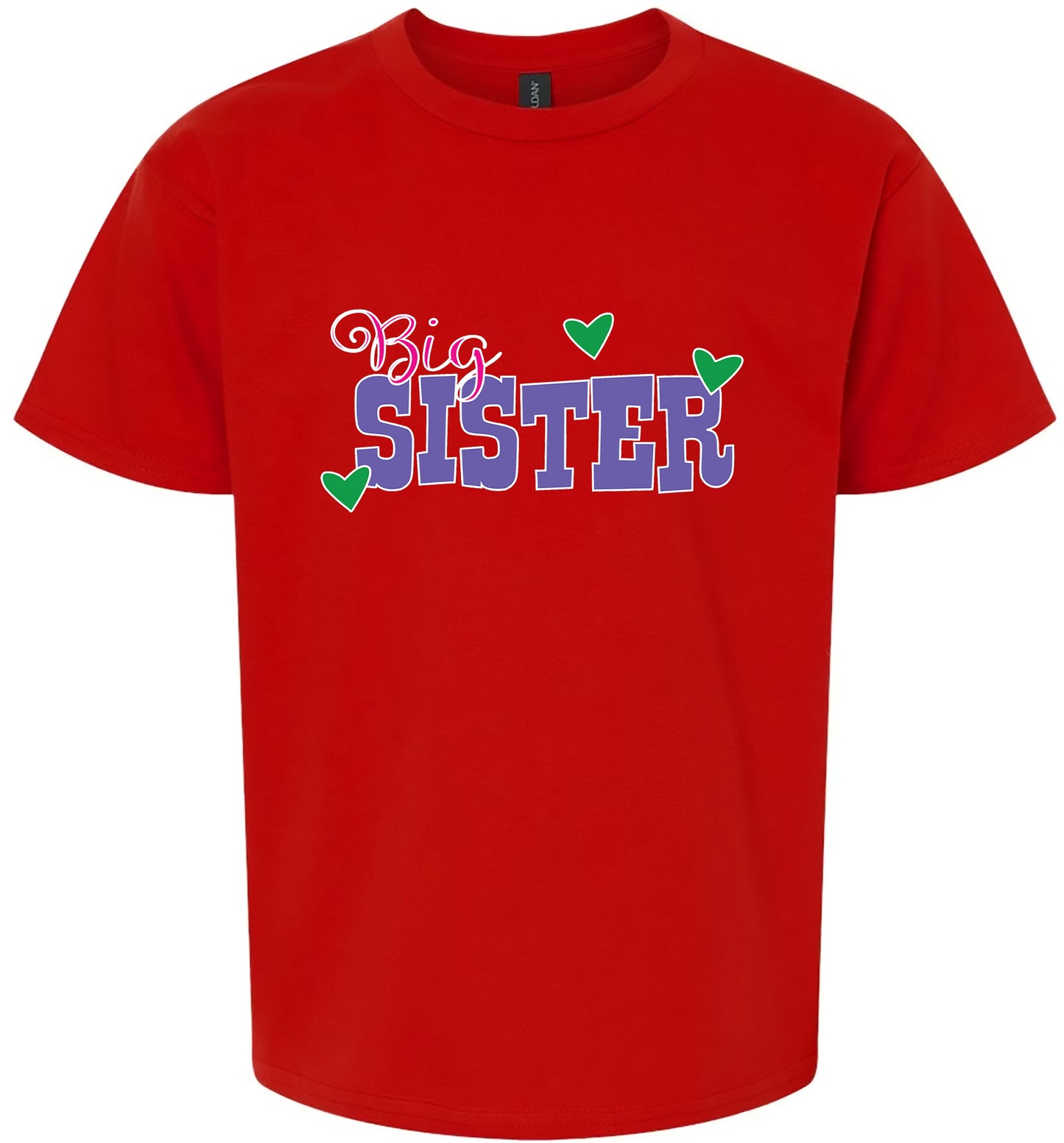 Big Sister Children's Gildan Soft Shirt