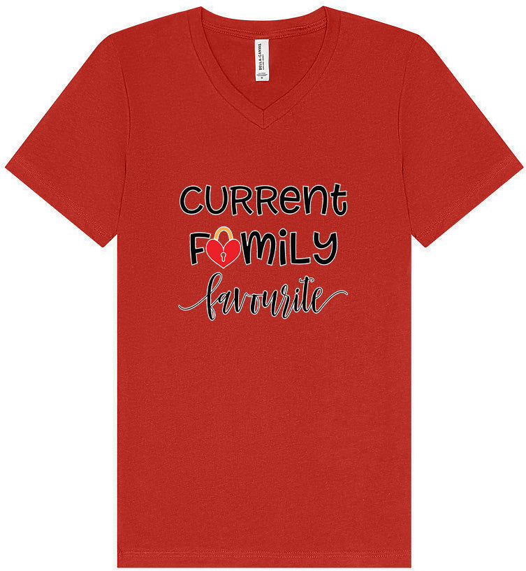 Current Family Favorite Unisex V-Neck Shirt