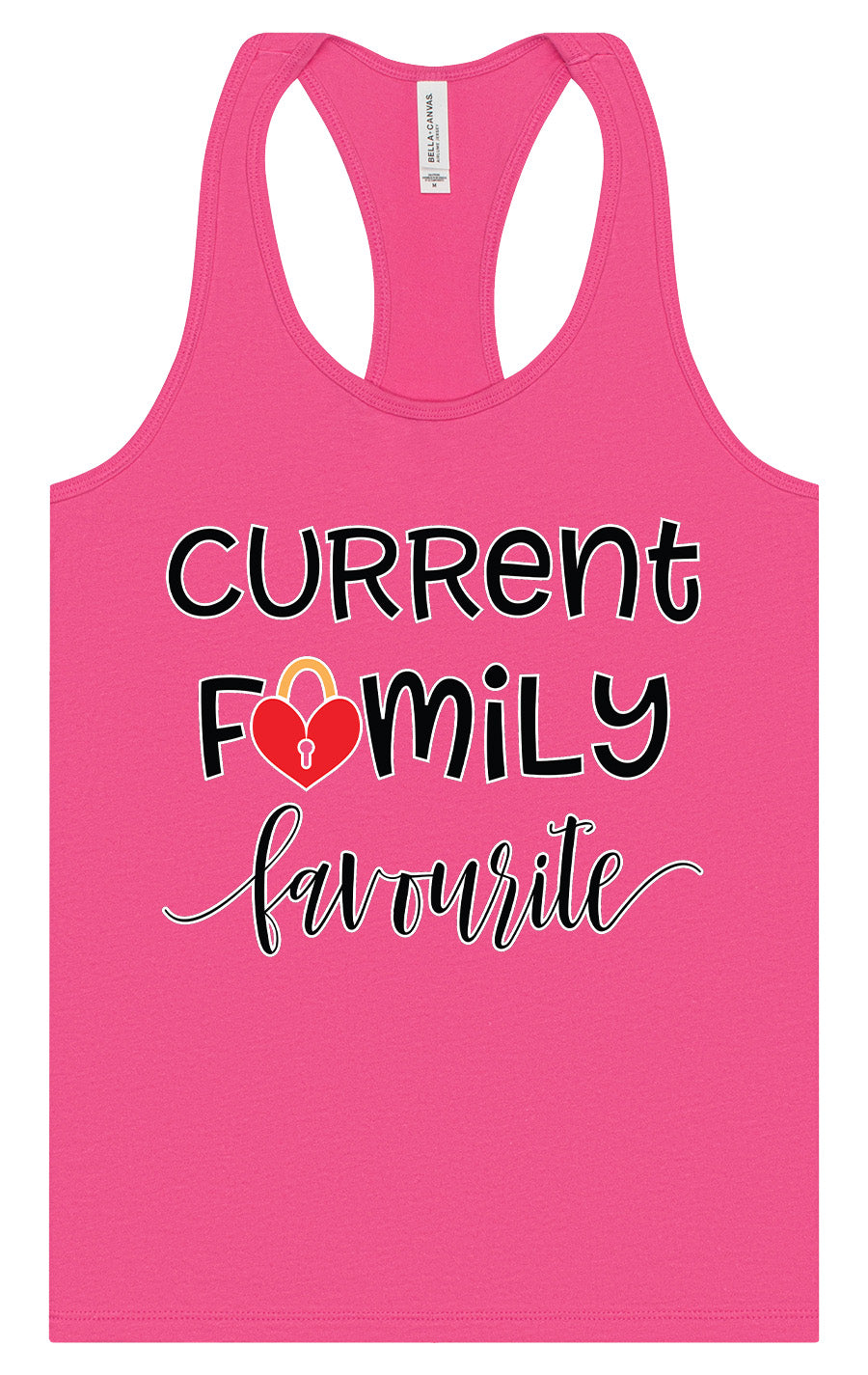 Current Family Favorite Women's Racerback Tank