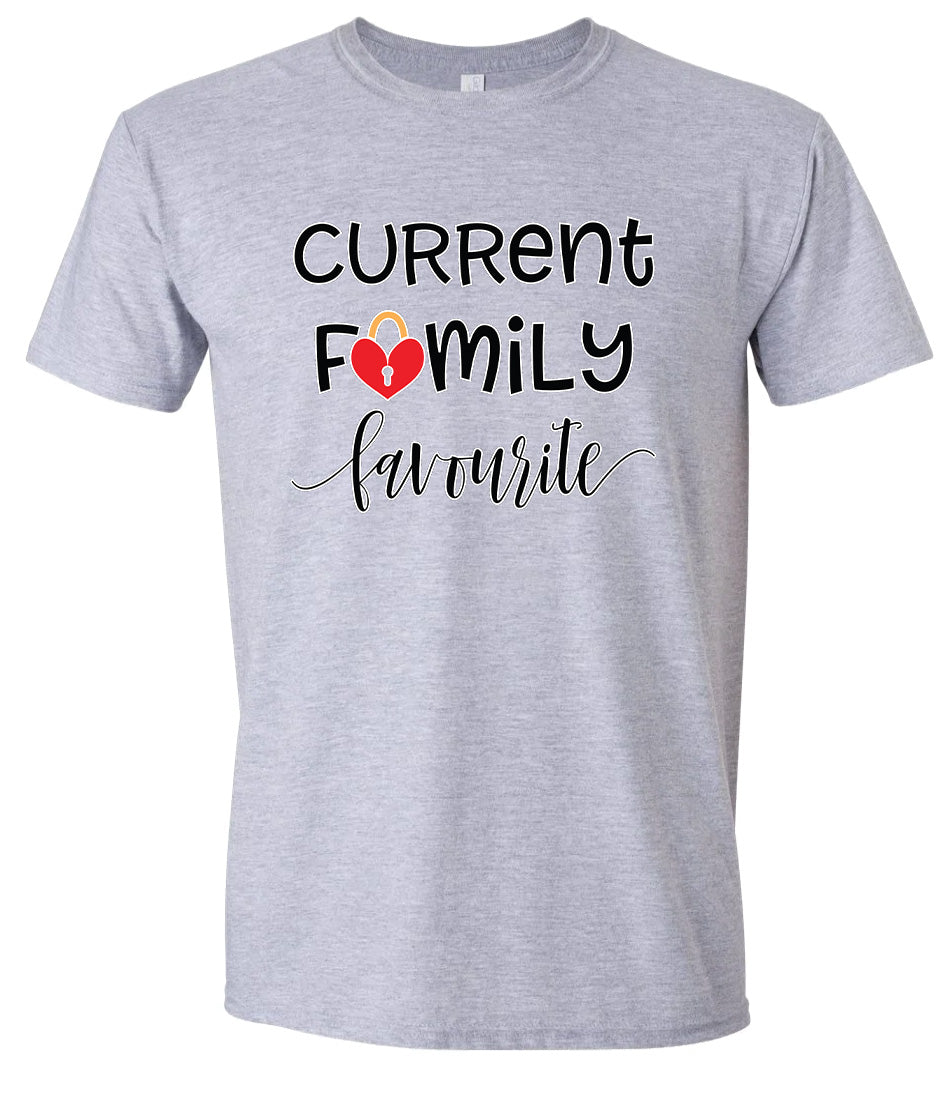 Current Family Favorite Adult Gildan Soft Shirt