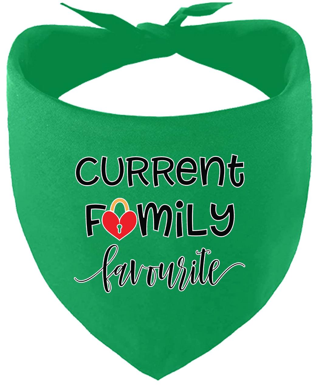 Current Family Favorite Pet Bandana