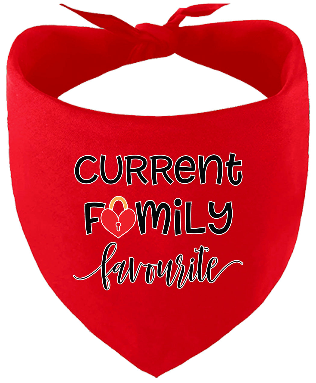 Current Family Favorite Pet Bandana