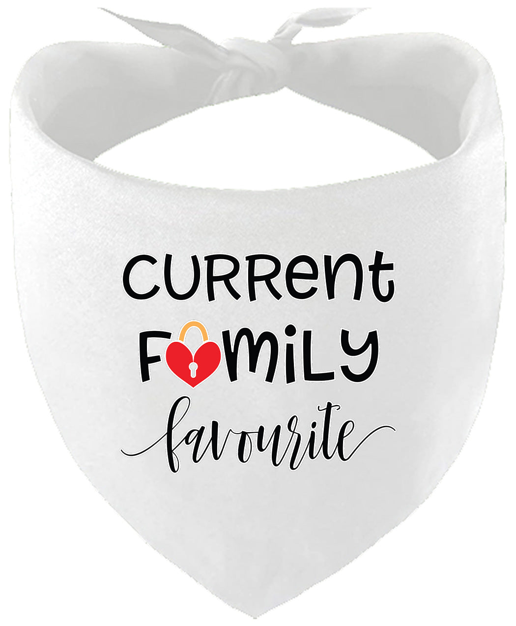 Current Family Favorite Pet Bandana