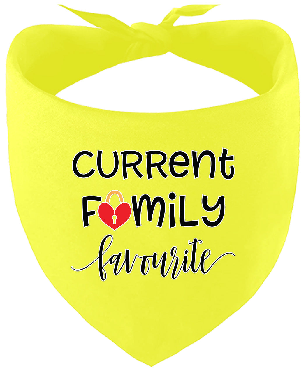 Current Family Favorite Pet Bandana