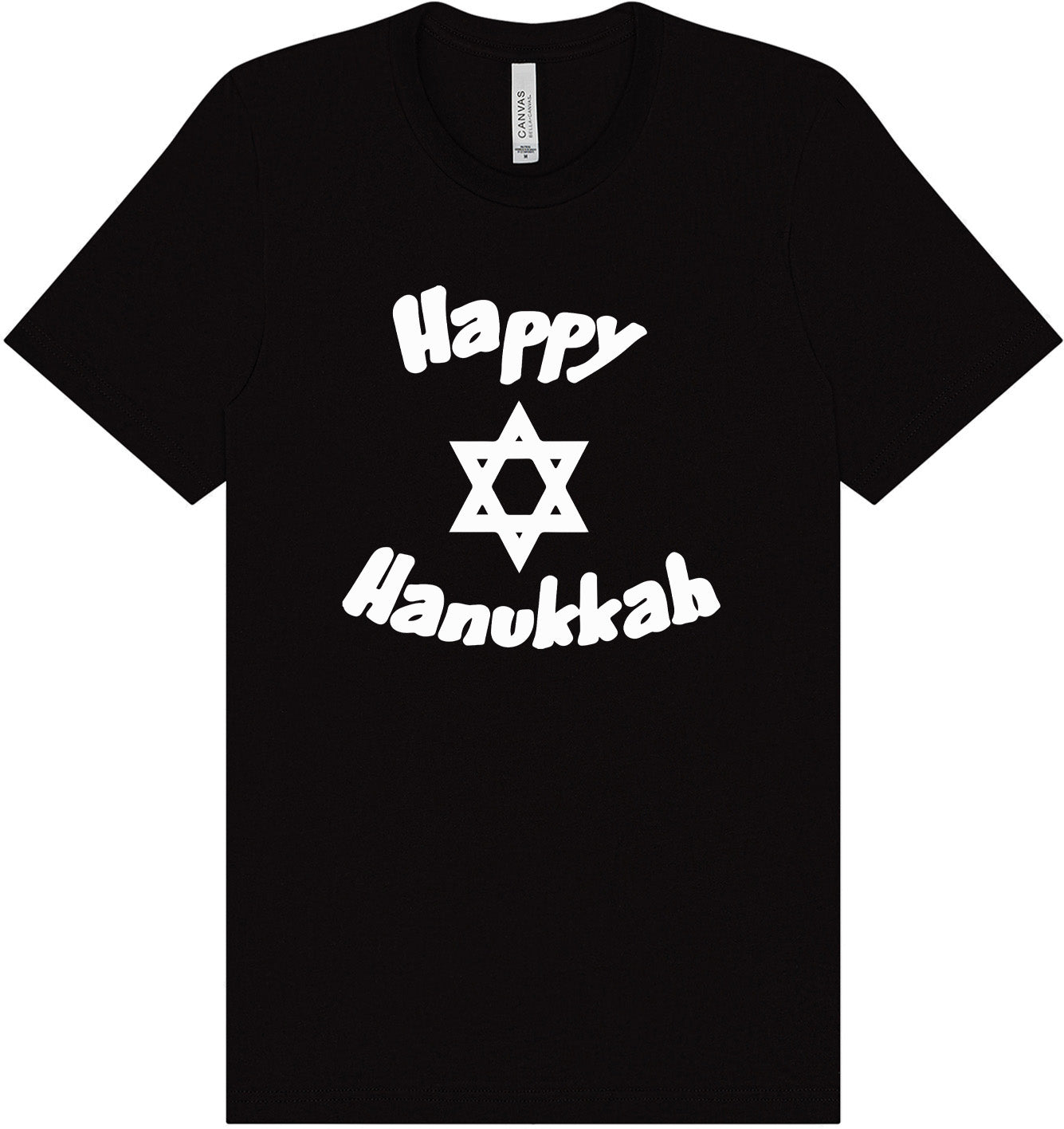 Happy Hanukkah Adult Bella Canvas Shirt
