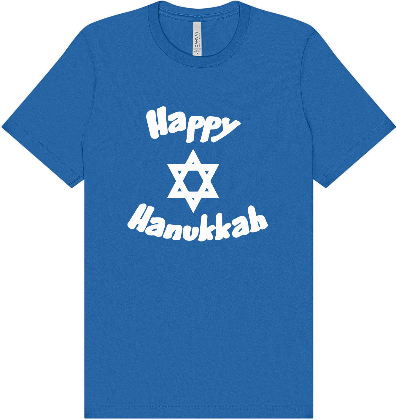 Happy Hanukkah Adult Bella Canvas Shirt