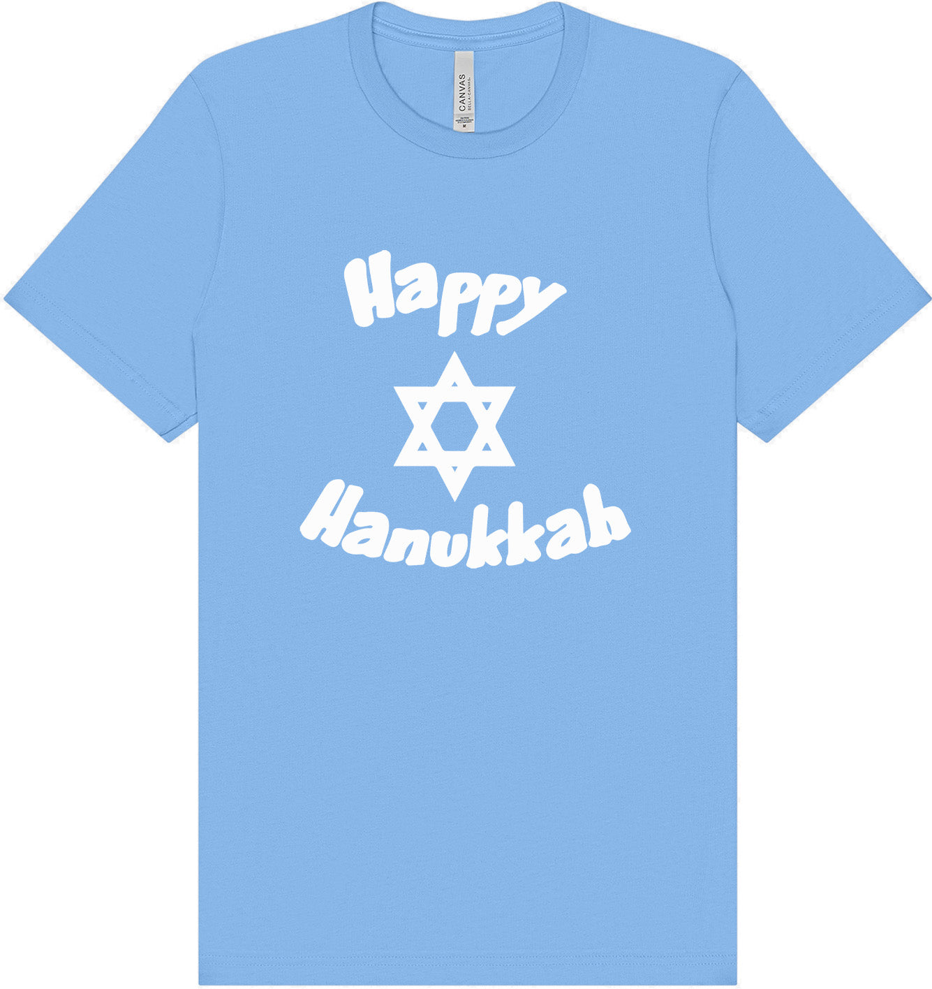 Happy Hanukkah Adult Bella Canvas Shirt