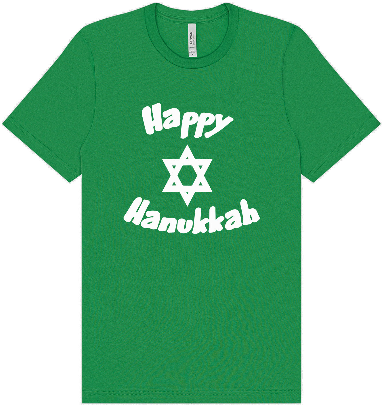 Happy Hanukkah Adult Bella Canvas Shirt