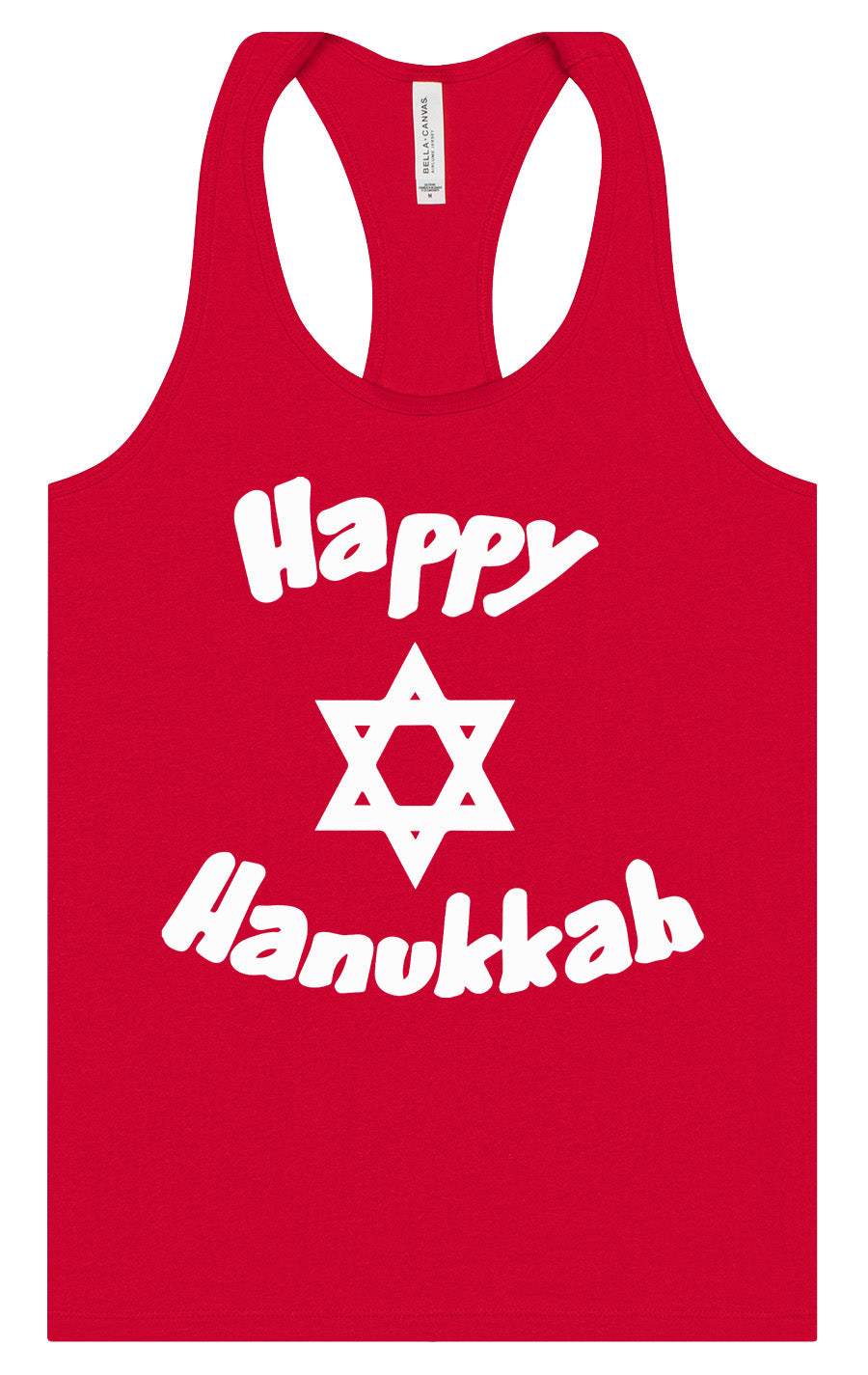 Happy Hanukkah Women's Racerback Tank