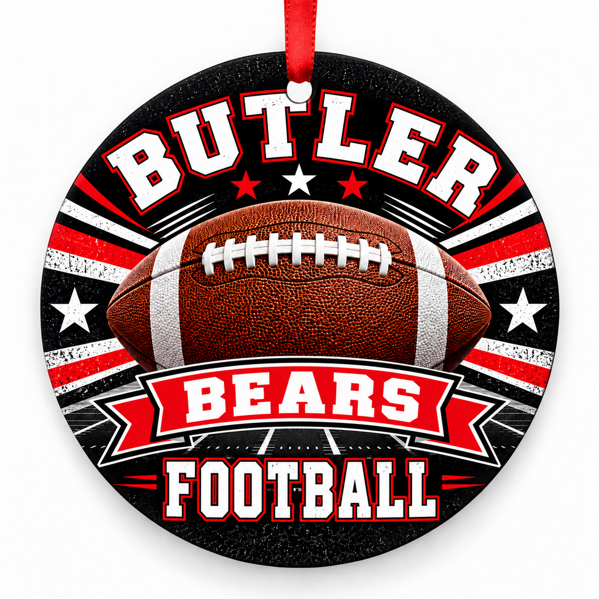 Butler High School Bears – Classic Football 3-inch football ornament, BUTLER, Missouri