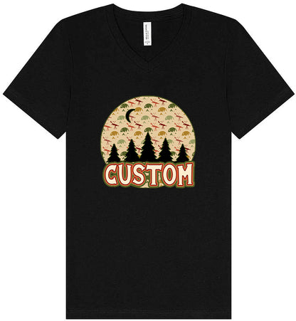Custom Under the Stars Unisex V-Neck Shirt