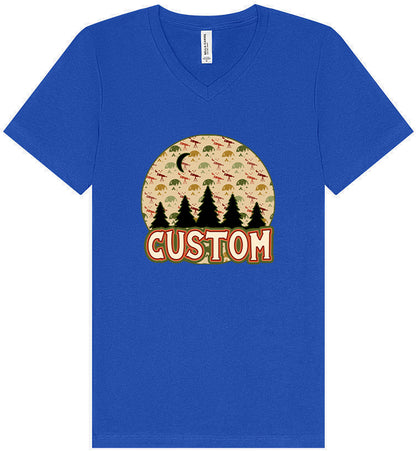 Custom Under the Stars Unisex V-Neck Shirt