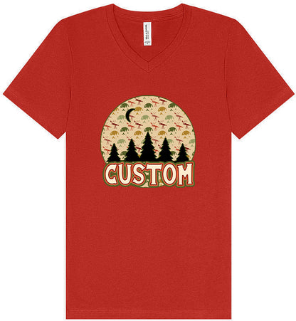 Custom Under the Stars Unisex V-Neck Shirt