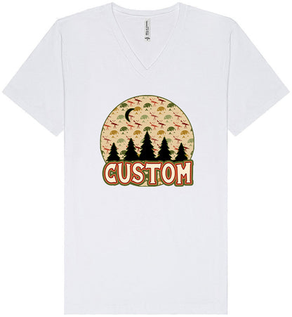 Custom Under the Stars Unisex V-Neck Shirt