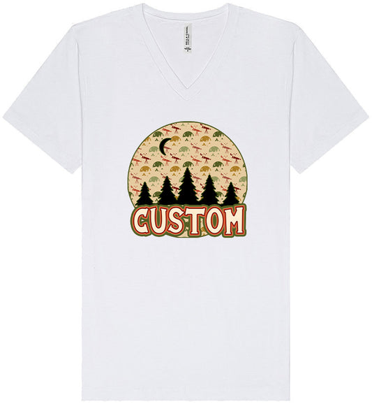 Custom Under the Stars Unisex V-Neck Shirt