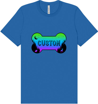 Custom Mountain Shades Adult Bella Canvas Shirt