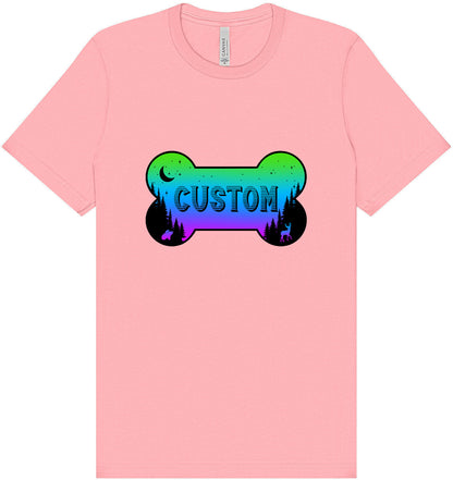 Custom Mountain Shades Adult Bella Canvas Shirt