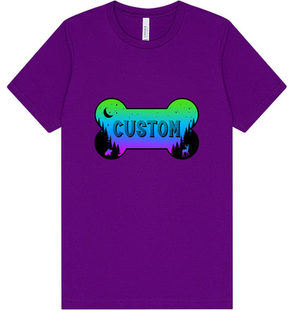 Custom Mountain Shades Adult Bella Canvas Shirt
