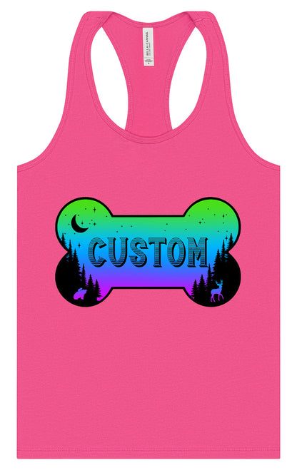 Custom Mountain Shades Women's Racerback Tank