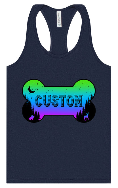 Custom Mountain Shades Women's Racerback Tank