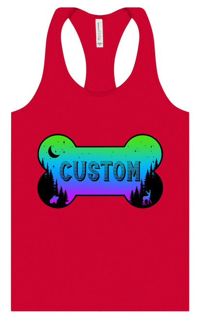 Custom Mountain Shades Women's Racerback Tank