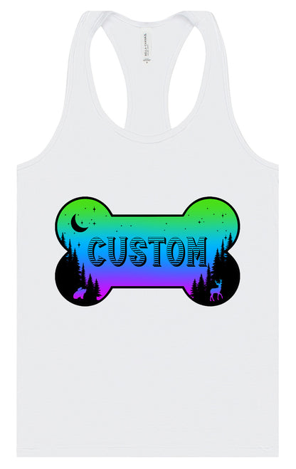 Custom Mountain Shades Women's Racerback Tank