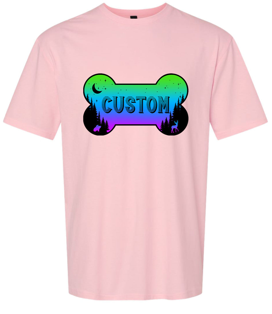 Custom Mountain Shades Adult Gildan Soft Shirt