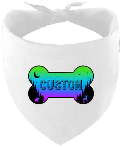 Custom Mountain Shades Pet Bandana