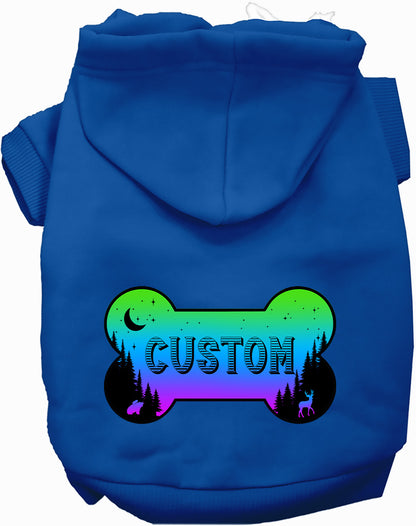 Custom Mountain Shades Pet Hoodie