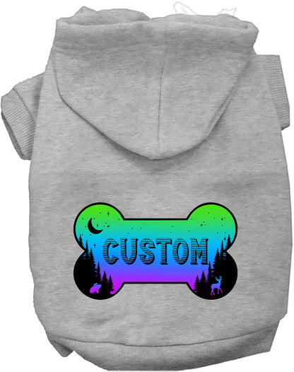 Custom Mountain Shades Pet Hoodie
