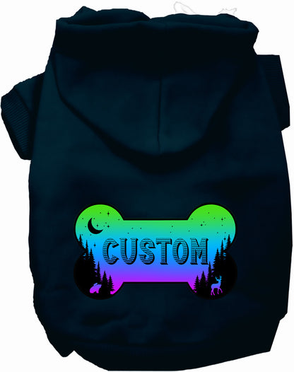 Custom Mountain Shades Pet Hoodie