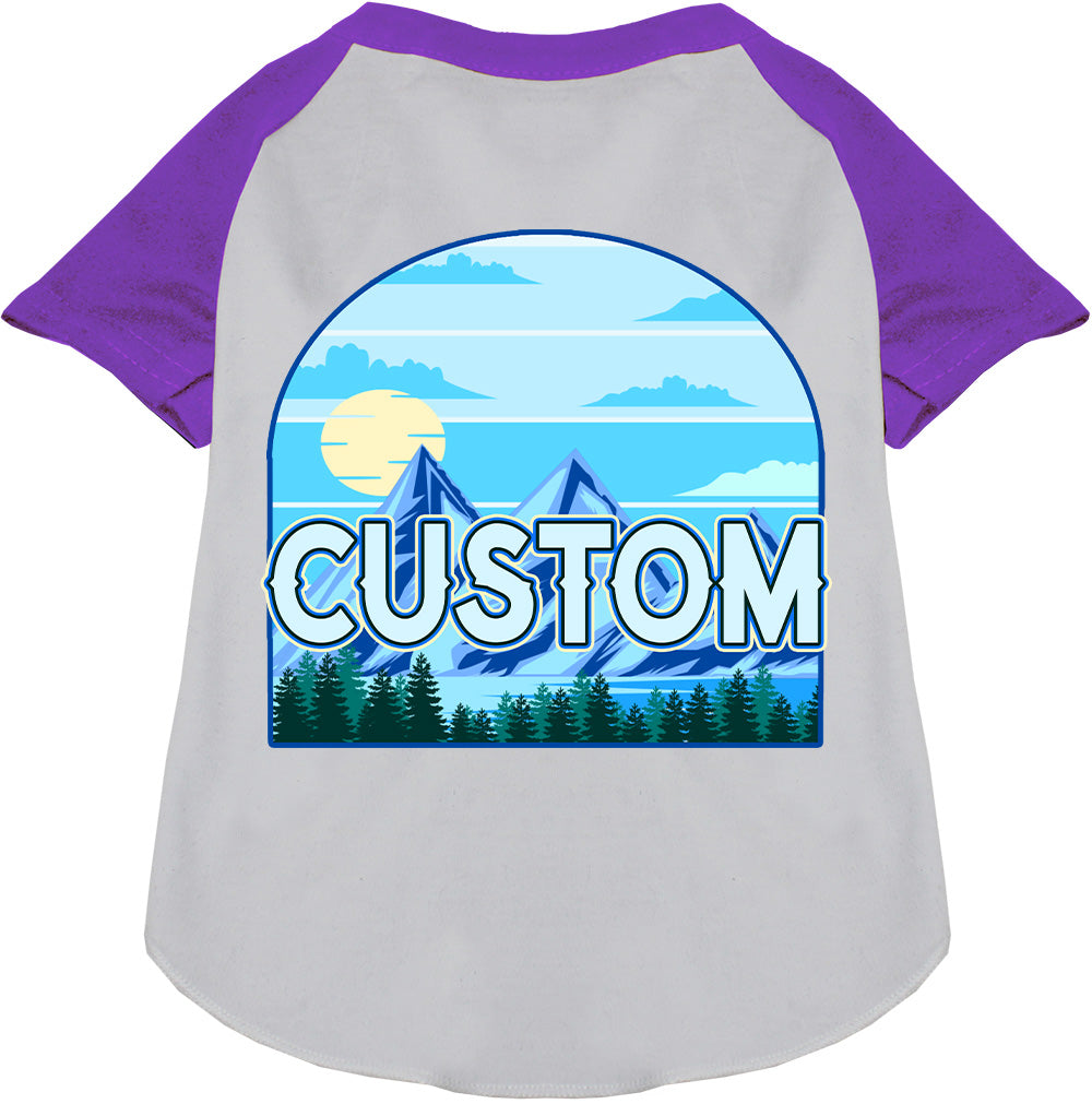 Custom Trailblazer Pet Raglan Shirts