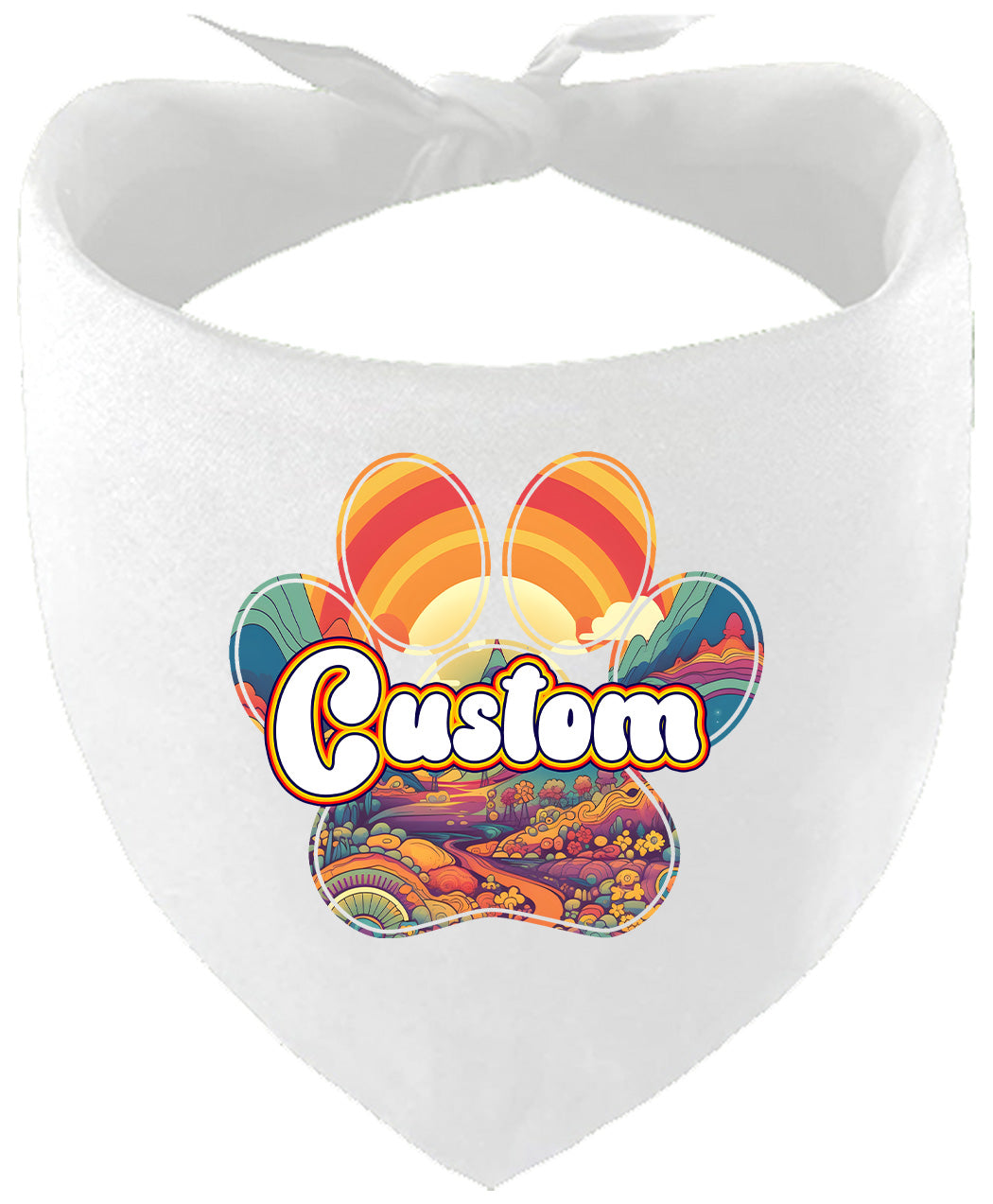Custom Groovy Summit Pet Bandana