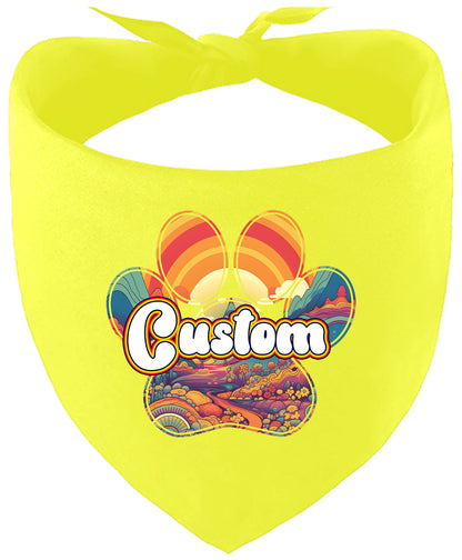 Custom Groovy Summit Pet Bandana