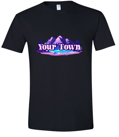 Custom Alpine Pawscape Adult Gildan Soft Shirt
