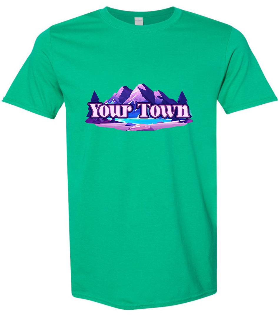 Custom Alpine Pawscape Adult Gildan Soft Shirt
