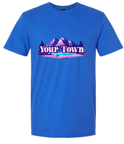 Custom Alpine Pawscape Adult Gildan Soft Shirt
