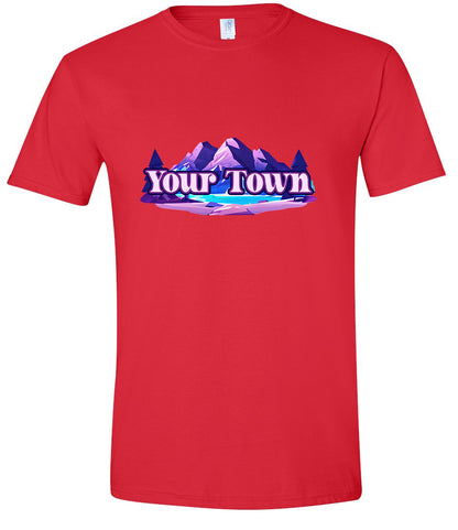 Custom Alpine Pawscape Adult Gildan Soft Shirt