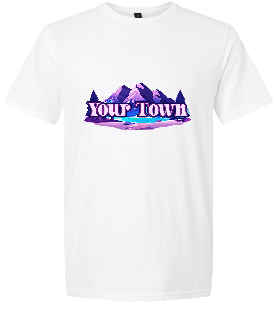 Custom Alpine Pawscape Adult Gildan Soft Shirt