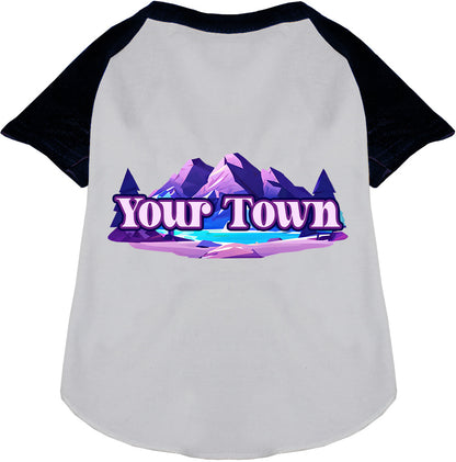 Custom Alpine Pawscape Pet Raglan Shirts