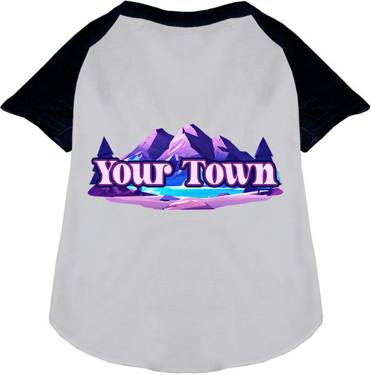 Custom Alpine Pawscape Pet Raglan Shirts