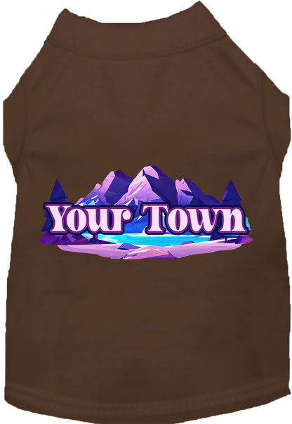 Custom Alpine Pawscape Pet Shirt