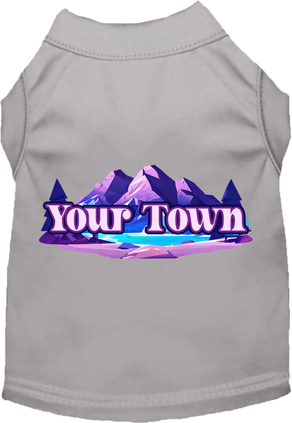 Custom Alpine Pawscape Pet Shirt