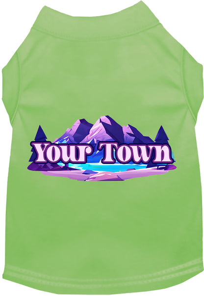 Custom Alpine Pawscape Pet Shirt