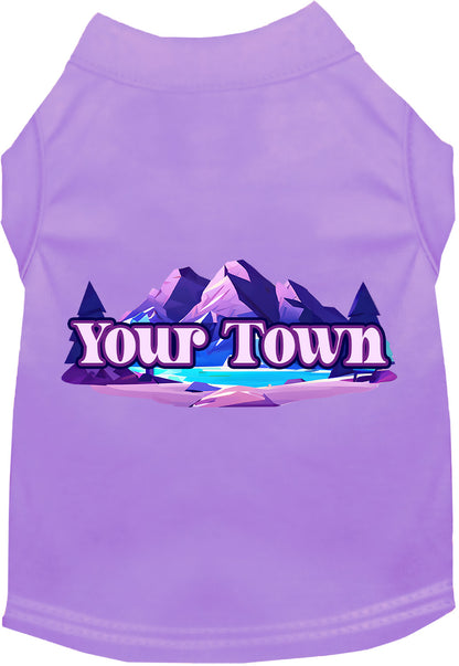 Custom Alpine Pawscape Pet Shirt